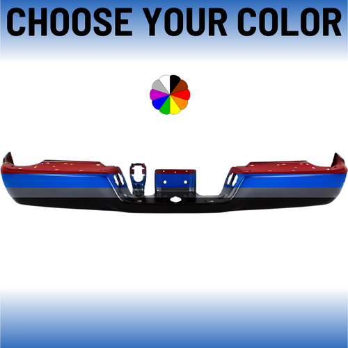 Rear Bumper For 2009-2018 Dodge RAM 1500/2010-2012 Dodge RAM 2500/3500