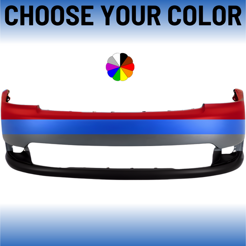 Front Bumper Cover For 2013-2019 Ford Flex With Park Assist