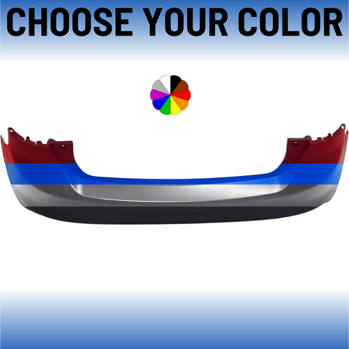 Primed Rear Bumper Cover For 2012-2014 Ford Focus Hatchback