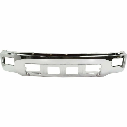 Chrome Front Bumper For 2014-2015 Chevrolet Silverado 1500 With Fog Lights