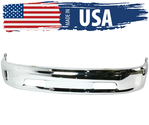 USA Made Chrome Front Bumper For 2013-2018 Ram 1500 With Fogs USA Made Chrome Front Bumper For 2013-2018 Ram 1500 With Fogs