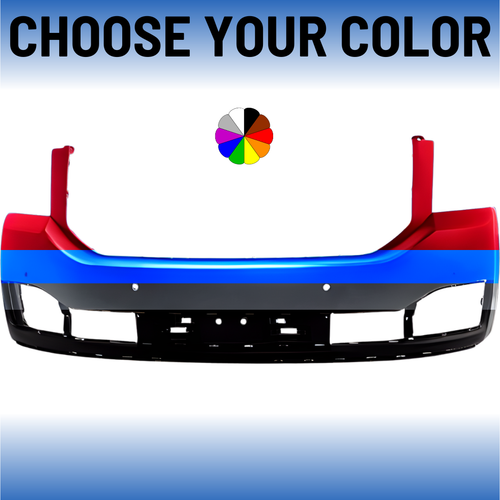 Front Bumper Cover For 2015-2020 GMC Yukon XL With Sensors