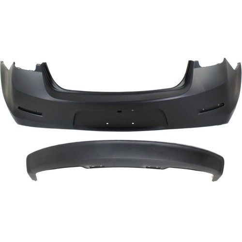 Rear Bumper Cover For 2013-2015 Chevrolet Malibu Without Sensors