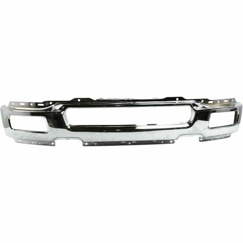 Front Chrome Bumper For 2004-2005 Ford F-150 With Square Fogs