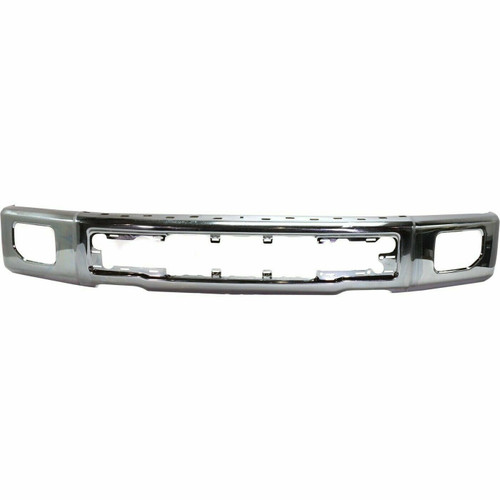 Chrome Front Bumper For 2015-2017 Ford F-150