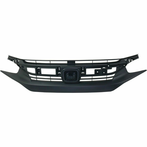 Black Grille Assembly For 2016-2018 Honda Civic