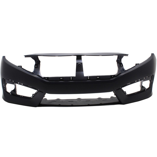 Front Bumper Cover For 2016-2018 Honda Civic CAPA