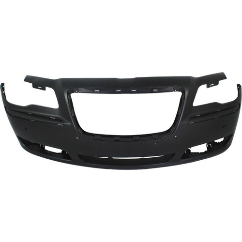 Front Bumper Cover For 2011-2014 Chrysler 300 With Sensor Holes