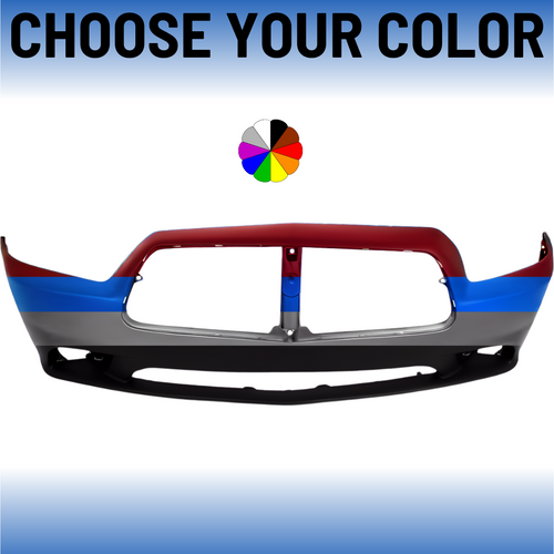 Front Bumper Cover For 2011-2014 Dodge Charger