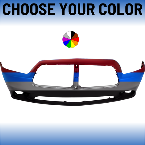 Front Bumper Cover For 2011-2014 Dodge Charger