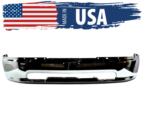 USA Made Chrome Front Bumper For 2009-2012 Dodge Ram 1500 Without Fog Lamps