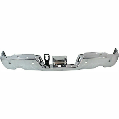 Chrome Rear Step Bumper For 2009-2018 Dodge RAM 1500