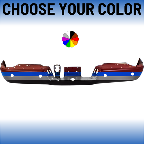 Rear Step Bumper For 2009-2018 Dodge RAM 1500 2010-2012 Dodge RAM 2500/3500