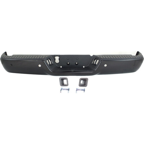 Rear Step Bumper For 2009-2018 Dodge Ram 1500 Powdercoated With Sensor Holes