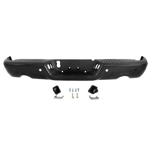 Complete Rear Step Bumper Assembly For 2009-2018 Dodge Ram 1500 With  Sensors