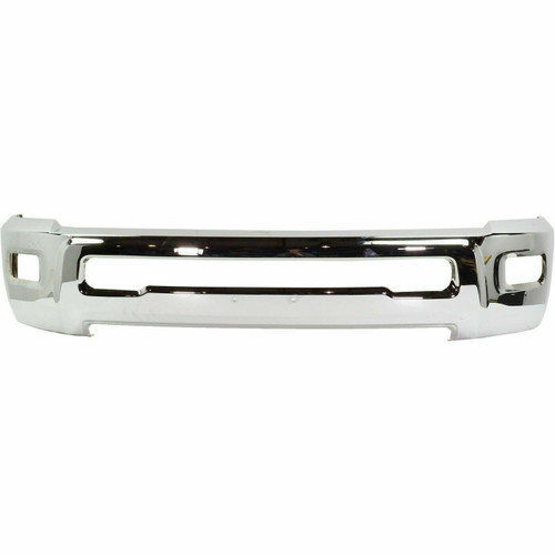 Chrome Front Bumper For 2010-2018 Dodge RAM 2500/3500 With Fog Lamps