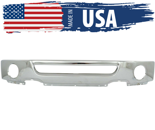 USA Made Chrome Front Bumper For 2006-2008 Ford F-150 With Fog Lights