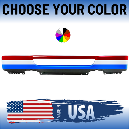 USA Made Paintable Front Bumper For 2006-2008 Ford F-150 Without Fogs