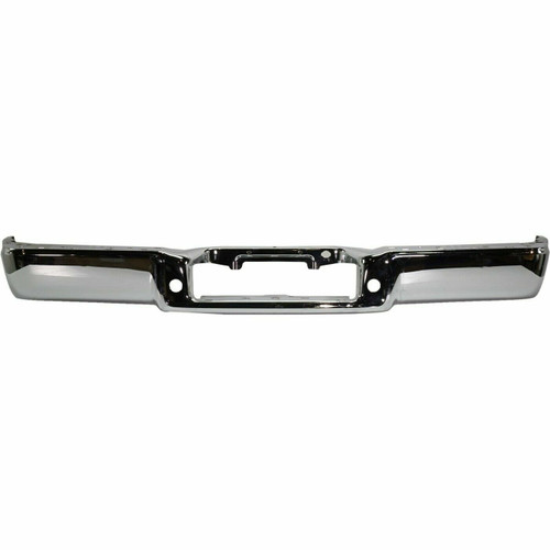 Chrome Rear Step Bumper For 2006-2008 Ford F-150 Fleetside Without Sensors