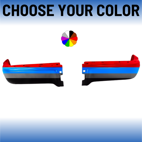 Paintable Rear Bumper Ends For 2009-2014 Ford F-150 Styleside