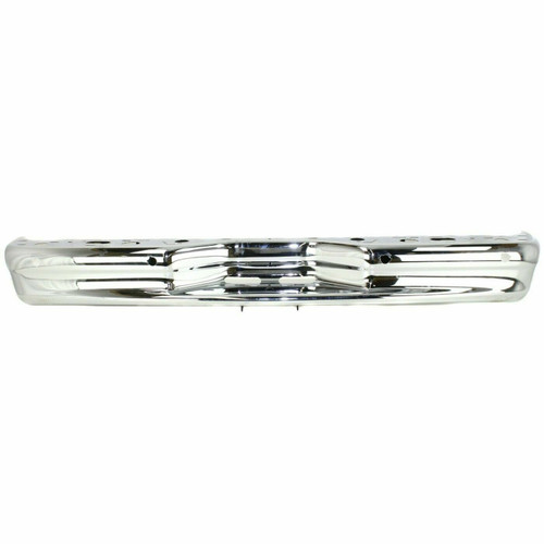 Rear Step Bumper Face Bar Chrome For 2007-2014 Ford E-150 With Sensor
