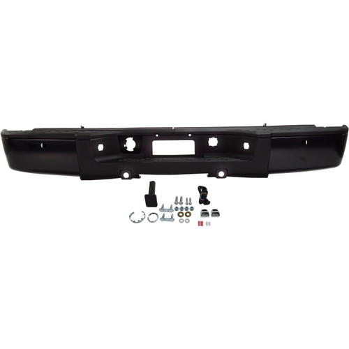 Rear Step Bumper For 2007-2013 Chevrolet Silverado 1500 With Sensors