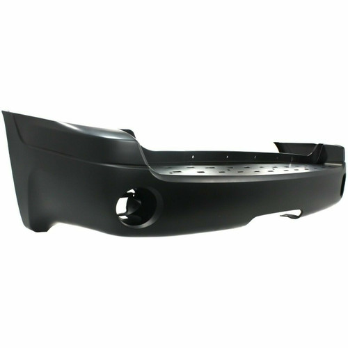 Primed Rear Bumper Cover For 2002-2007 GMC Envoy Without Denali/XUV CAPA