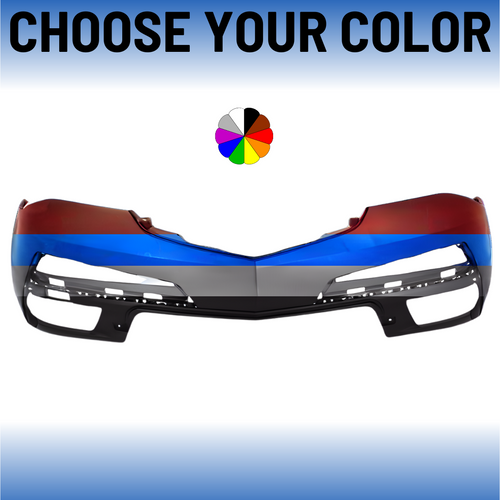 Front Bumper Cover For 2010-2013 Acura MDX With Fog Lamp Holes