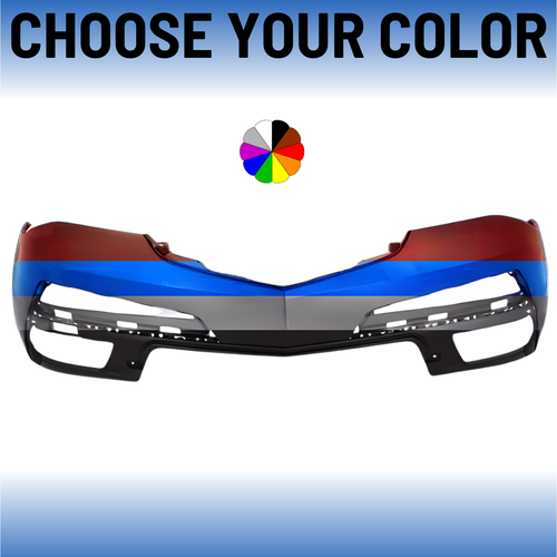 Front Bumper Cover For 2010-2013 Acura MDX With Fog Lamp Holes