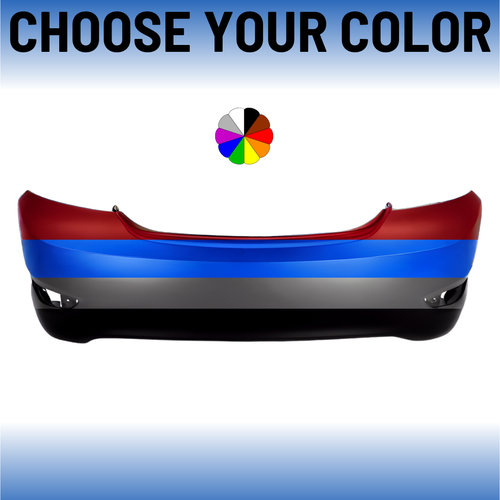 Rear Bumper Cover For 2012-2017 Hyundai Accent Sedan