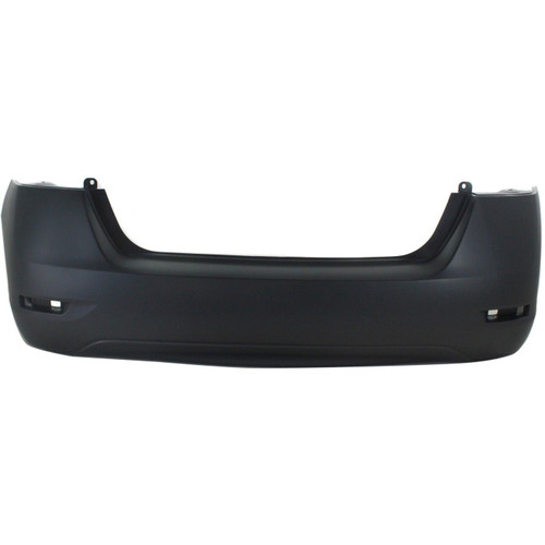 Rear Bumper Cover For 2013-2015 Nissan Sentra S/SL/SV Without SR Textured