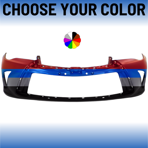 Front Bumper Cover For 2015-2017 Toyota Camry
