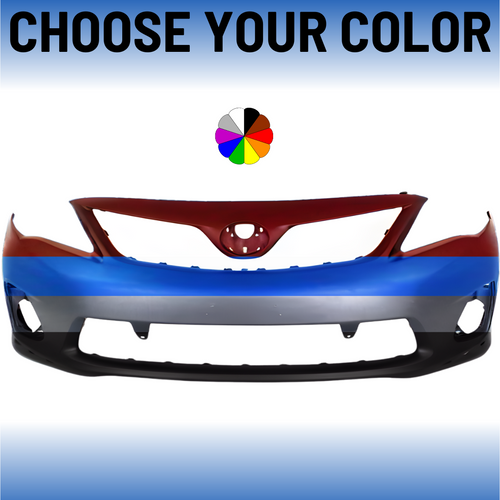 Front Bumper Cover For 2011-2013 Toyota Corolla S/XRS