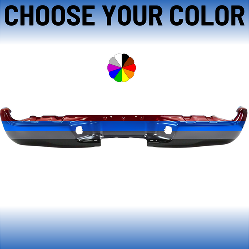 Rear Step Bumper For 2005-2015 Toyota Tacoma Fleetside