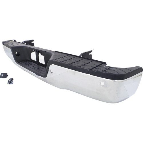 Complete Rear Bumper Assembly For 2007-2013 Toyota Tundra With Sensor Holes