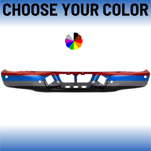 Rear Bumper For 2007-2013 Toyota Tundra Fleetside With Sensors