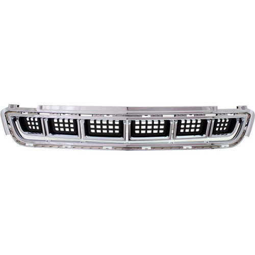 Front Lower Grille For 2013-2017 Cadillac XTS Chrome With Black Insert