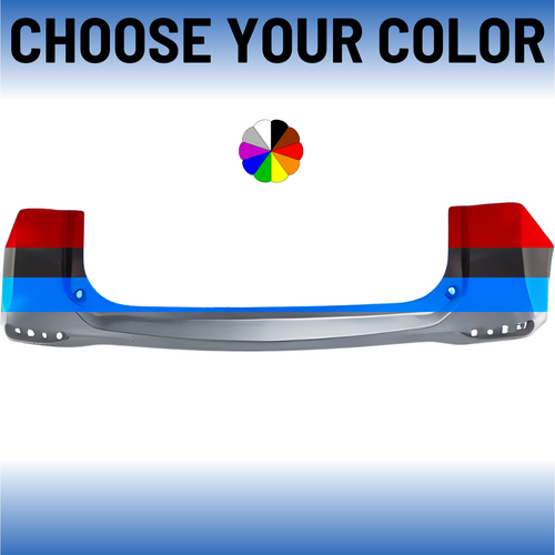 Rear Upper Bumper Cover For 2018-2024 Chevrolet Equinox With BS BRKT