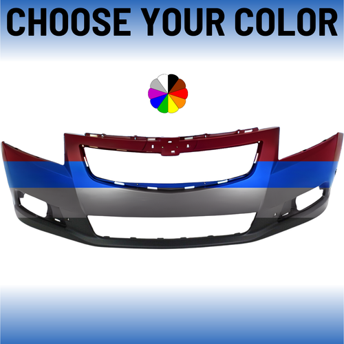 Front Bumper Cover For 2011-2014 Chevrolet Cruze LT/LTZ With RS
