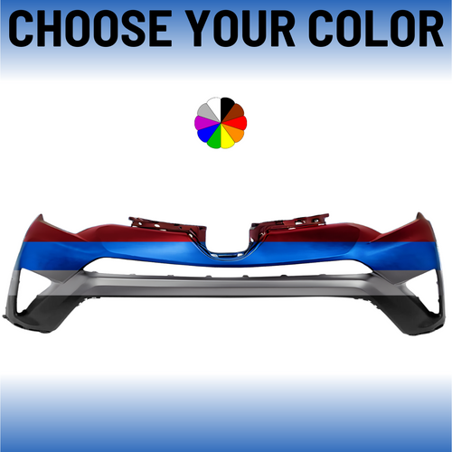 Front Upper Bumper Cover For 2016-2018 Toyota RAV-4 Without Sensors