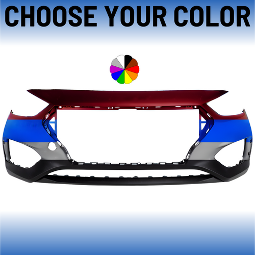 Front Bumper Cover For 2018-2022 Hyundai Accent