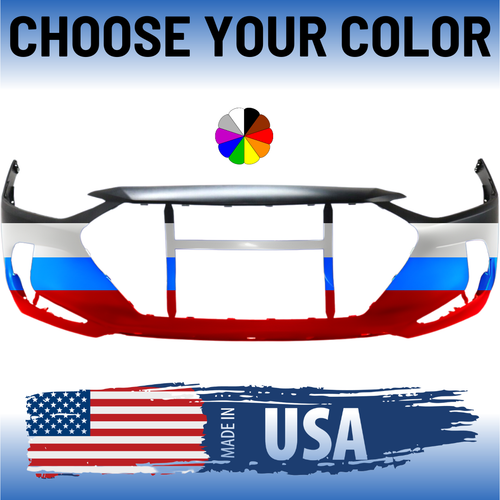 Front Bumper Cover For 2017-2018 Hyundai Elantra CAPA