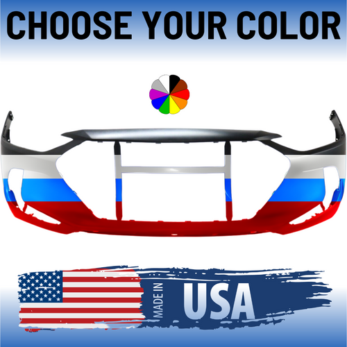 Front Bumper Cover For 2017-2018 Hyundai Elantra CAPA