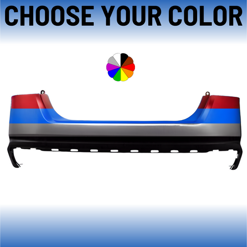 Rear Bumper Cover For 2019-2025 Nissan Altima Without Sensors