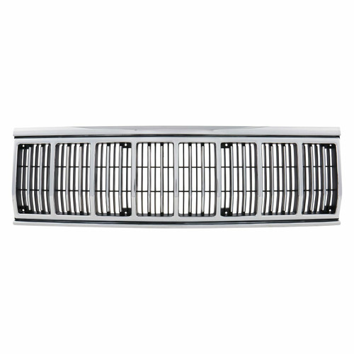Chrome Grille For 1991-1996 Jeep Cherokee