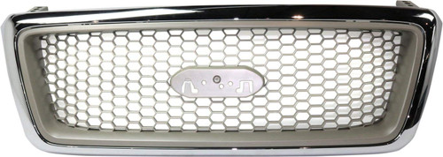 Fully Chrome Grille For 2004-2008 Ford F-150