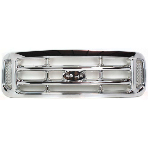 Chrome Front Grille For 1999-2004 Ford F-250/F350 Super Duty