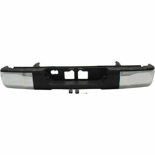 Rear Step Bumper Face Bar Chrome For 2014-2015 Toyota Tundra