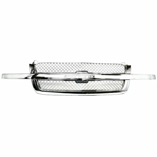 Chrome Grille For 2003-2006 Chevrolet Silverado 1500/2500/3500