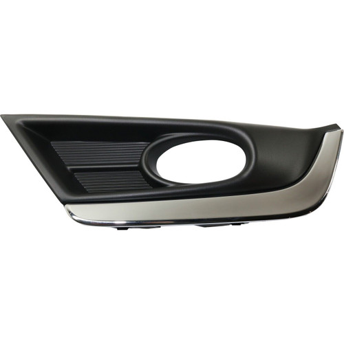 Driver Side Fog Bezel With Chrome Trim For 2017-2019 Honda CR-V